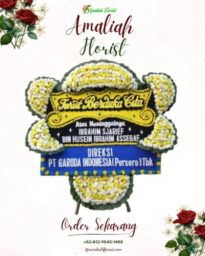 Papan Bunga Duka di Simojayan